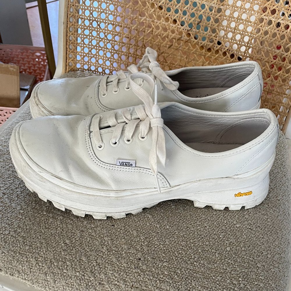 Vans white ultracush sneakers